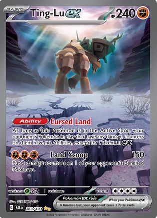 Ting-Lu ex 263/193  - Holofoil SV02 Paldea Evolved - Special Illustration Rare