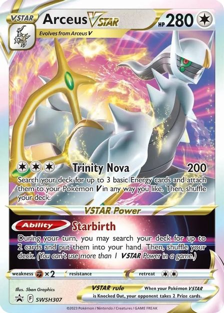 Arceus VSTAR - SWSH307 - SWSH Promos