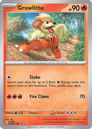 Growlithe - SVP24 - SVP Promos