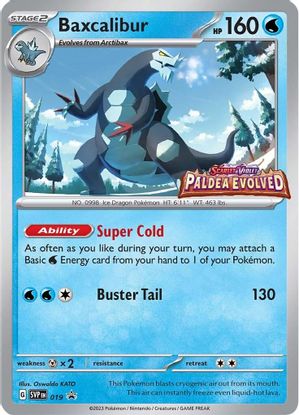 Baxcalibur (Prerelease) - SVP19 - SVP Promos