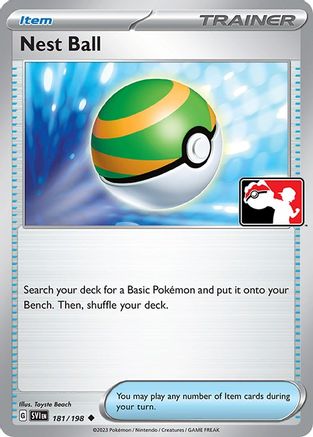 Nest Ball 181/198  - Holofoil Prize Pack Series Cards - Uncommon