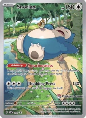 Snorlax (Pokemon Center) - SVP51 - SVP Promos