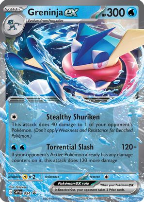 Greninja ex - SVP54 - SVP Promos