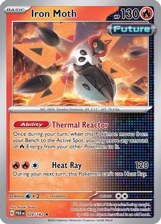Iron Moth 028/182  Deck Exclusives - Rare