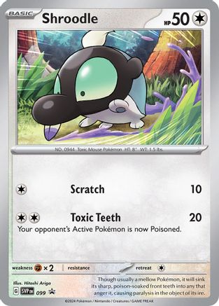 Shroodle 099  - Holofoil SV Scarlet & Violet Promo Cards - Promo