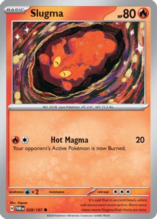 Slugma 028/167  SV06 Twilight Masquerade - Common