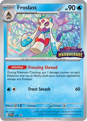 Froslass - SVP117 - SVP Promos