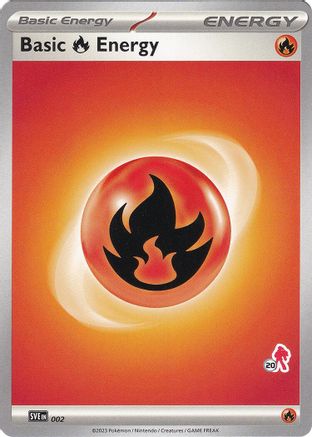 Basic Fire Energy 002  Battle Academy 2024 - Unconfirmed