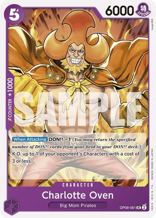 Charlotte Oven (OP08-061) - Two Legends