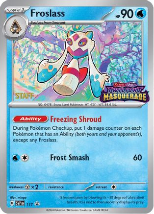 Froslass 117  - Holofoil SV Scarlet & Violet Promo Cards - Promo
