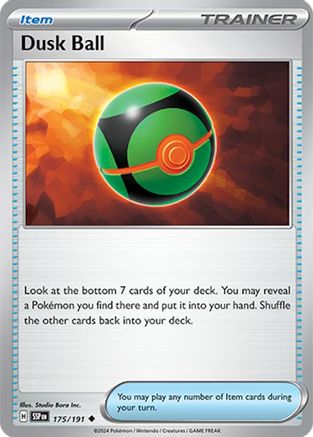 Dusk Ball 175/191  SV08 Surging Sparks - Uncommon