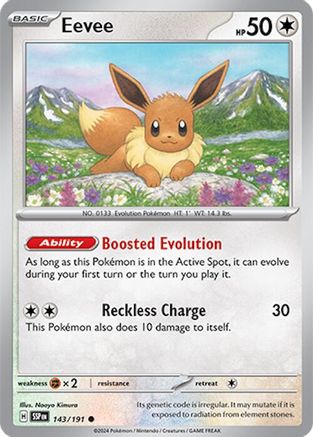 Eevee 143/191  SV08 Surging Sparks - Common
