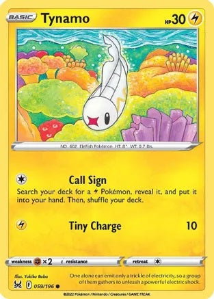 Tynamo - 059/196 - Common - Reverse Holo