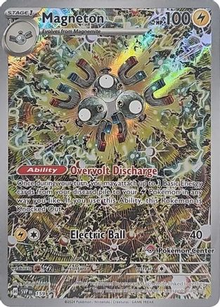 Magneton - SVP 159 (Pokémon Center Exclusive) 159 - SV Scarlet  Violet Promo Cards Holofoil
