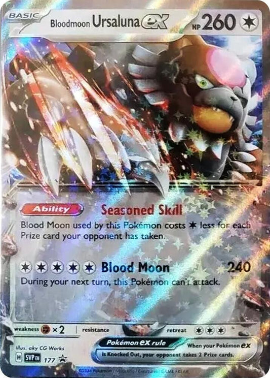 Bloodmoon Ursaluna ex - SVP177 - SVP Promos