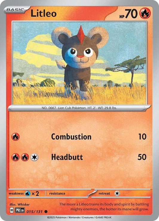 Litleo - 015/131 - Common - Reverse Holofoil