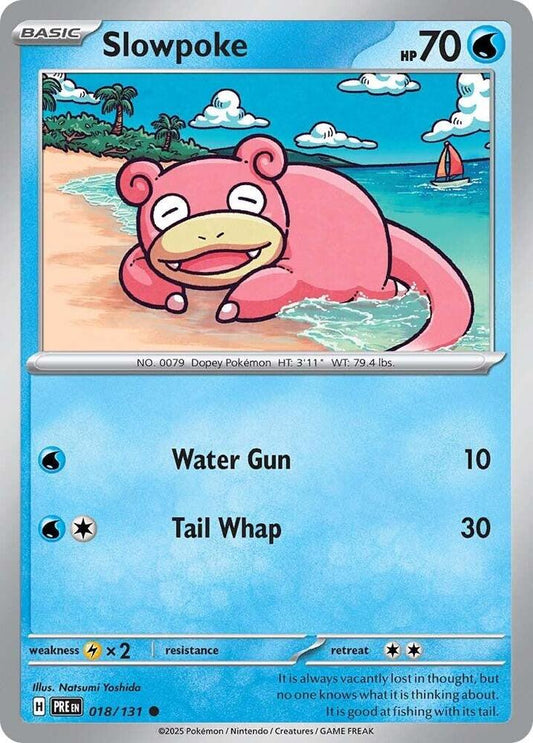 Slowpoke - 018/131 - Common - Reverse Holofoil