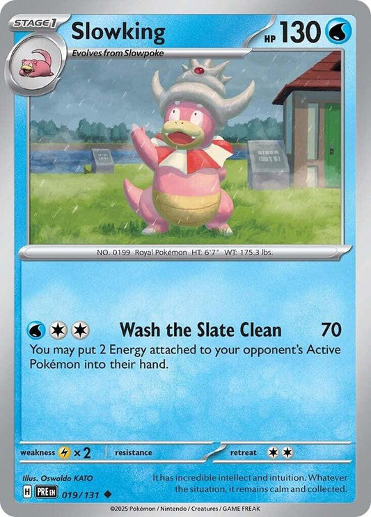 Slowking - 019/131 - Uncommon - Reverse Holofoil