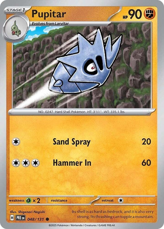 Pupitar - 048/131 - Common - Reverse Holofoil