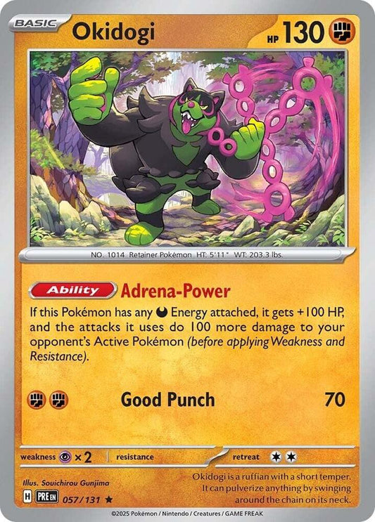 Okidogi - 057/131 - Rare - Reverse Holofoil