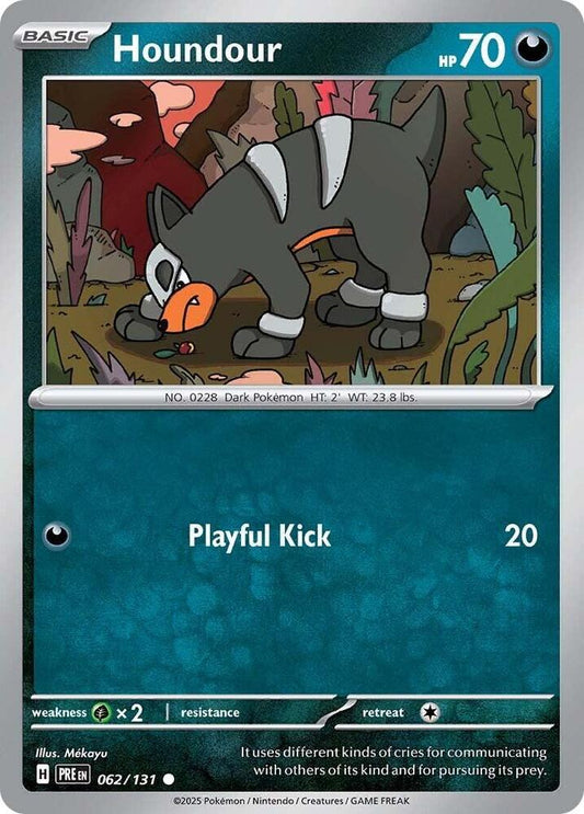 Houndour - 062/131 - Common - Reverse Holofoil