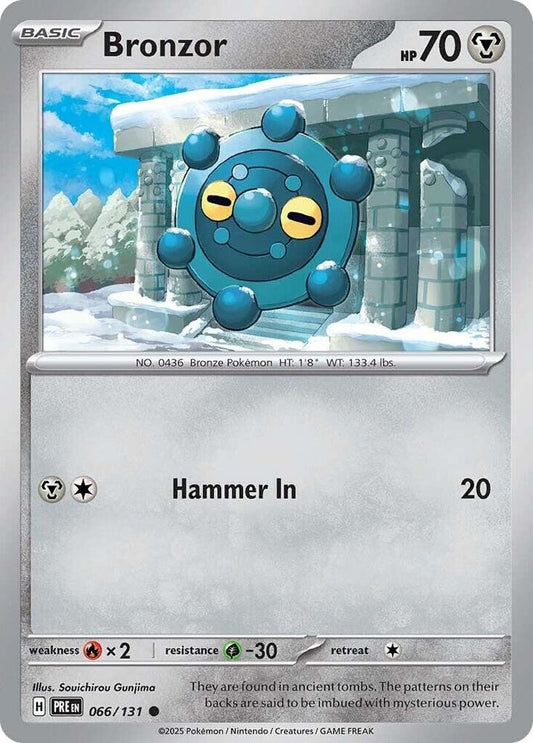 Bronzor - 066/131 - Common - Reverse Holofoil