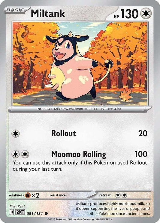 Miltank - 081/131 - Common - Reverse Holofoil