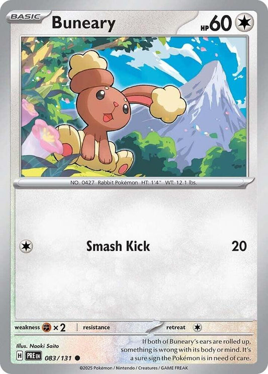 Buneary - 083/131 - Common - Reverse Holofoil