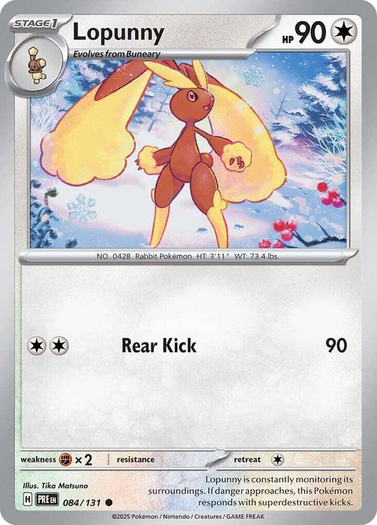 Lopunny - 084/131 - Common - Reverse Holofoil