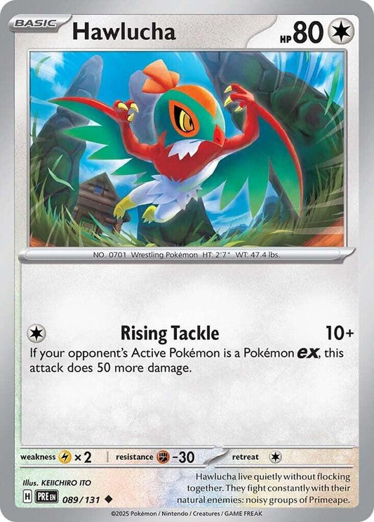 Hawlucha - 089/131 - Uncommon - Reverse Holofoil