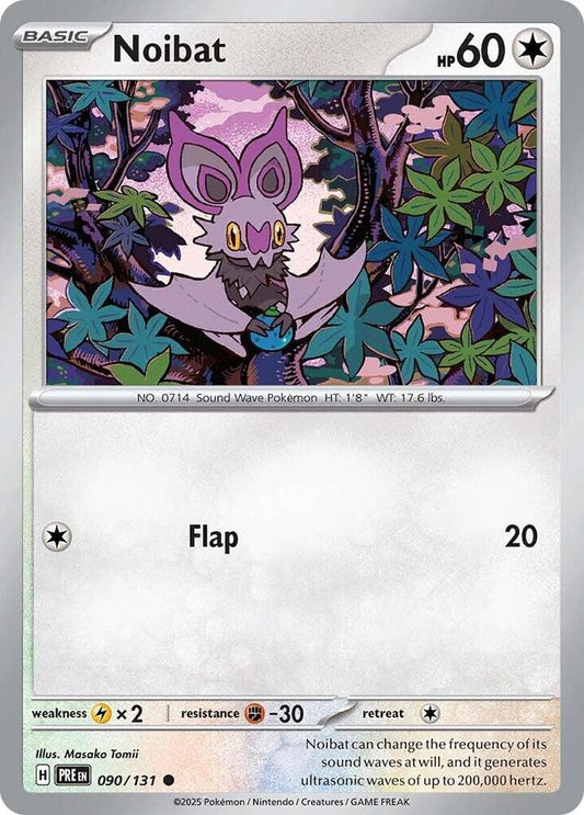 Noibat - 090/131 - Common - Reverse Holofoil