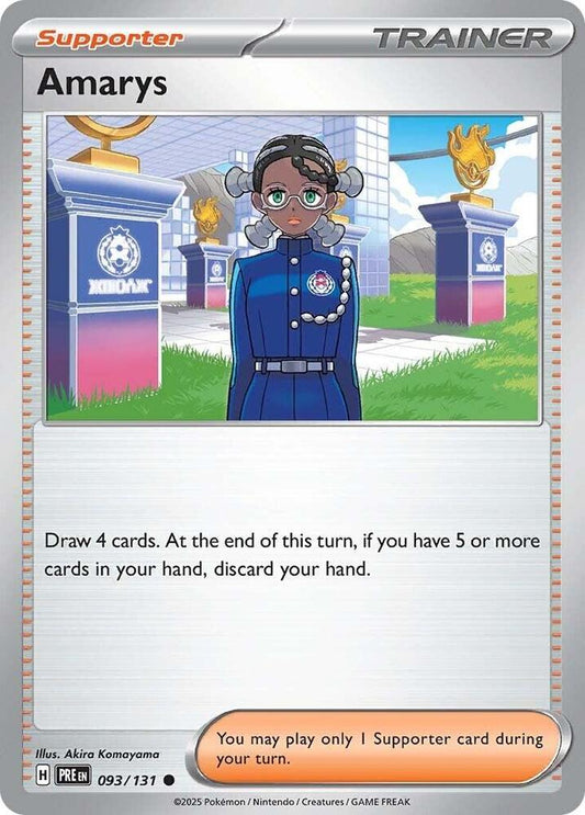 Amarys - 093/131 - Common - Reverse Holofoil