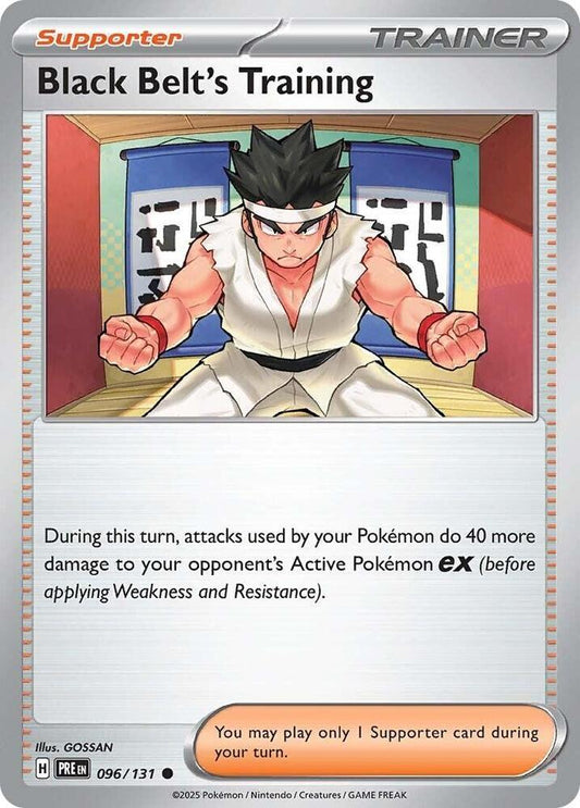 Black Belt's Training - 096/131 - Common - Reverse Holofoil