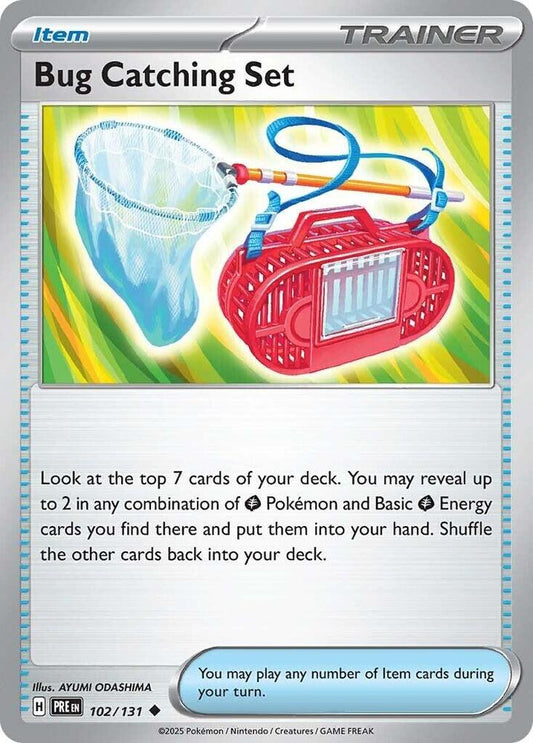 Bug Catching Set - 102/131 - Uncommon - Reverse Holofoil