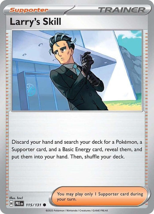 Larry's Skill - 115/131 - Common - Reverse Holofoil
