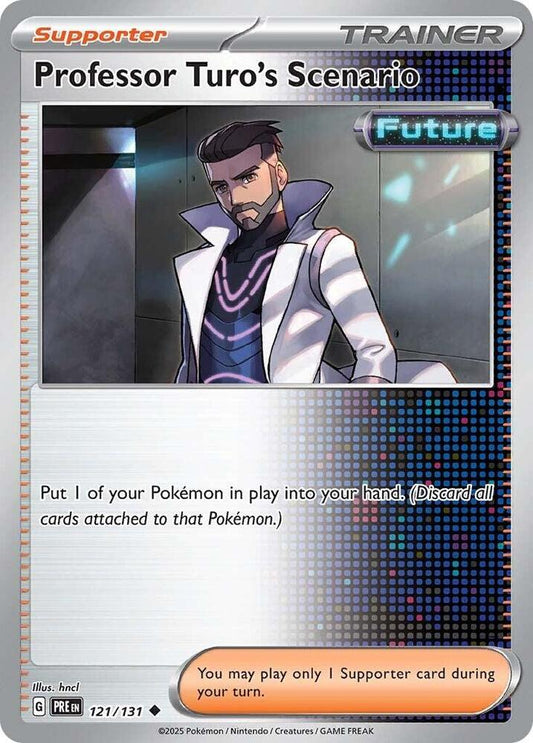 Professor Turo's Scenario - 121/131 - Uncommon - Reverse Holofoil