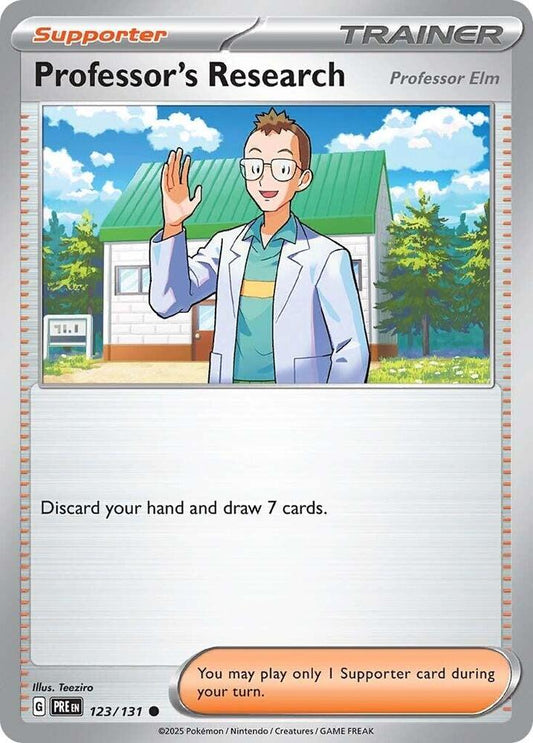 Professor's Research [Professor Elm] - 123/131 - Common - Reverse Holofoil