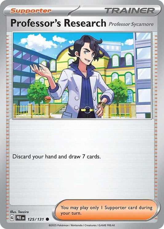 Professor's Research [Professor Sycamore] - 125/131 - Common - Reverse Holofoil