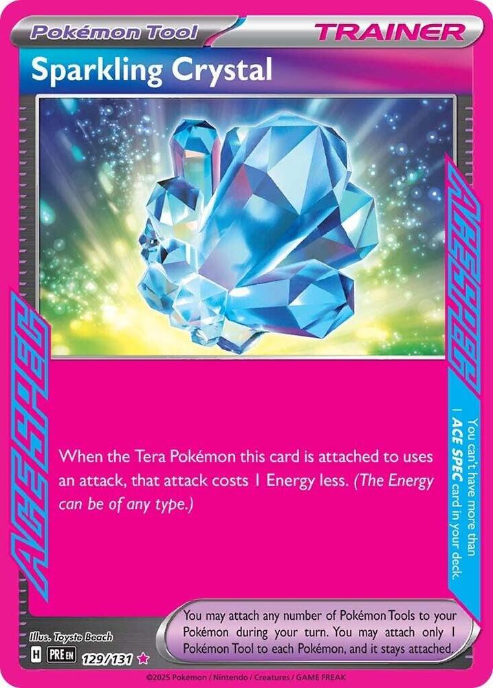 Sparkling Crystal - 129/131 - ACE SPEC Rare