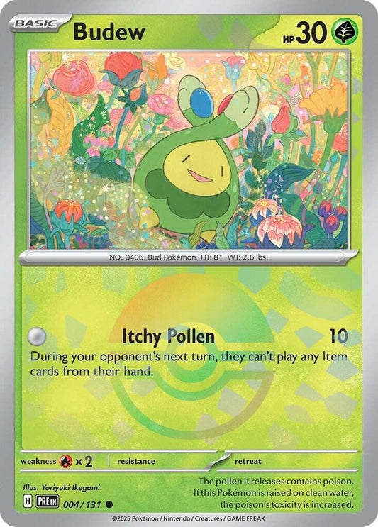 Budew (Poke Ball Pattern) - 004/132 - Common