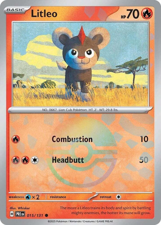 Litleo (Poke Ball Pattern) - 015/131 - Common