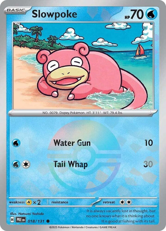 Slowpoke (Poke Ball Pattern) - 018/131 - Common