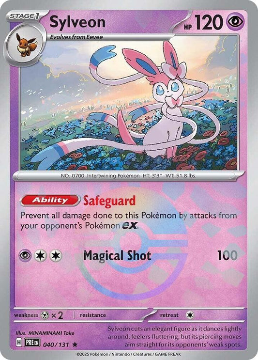 Sylveon (Poke Ball Pattern) - 040/131 - Rare