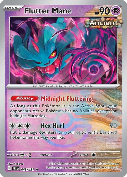 Flutter Mane (Poke Ball Pattern) - 043/131 - Rare
