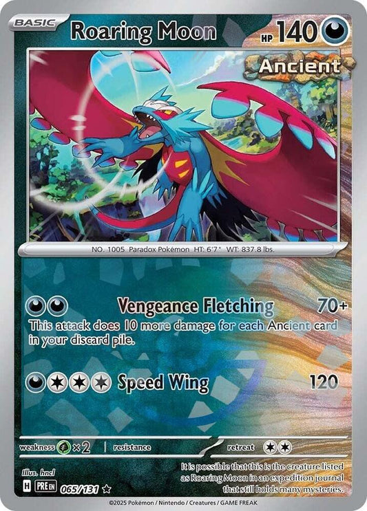 Roaring Moon (Poke Ball Pattern) - 065/131 - Rare