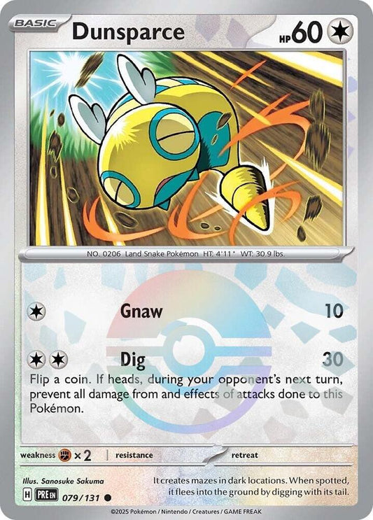 Dunsparce (Poke Ball Pattern) - 079/131 - Common