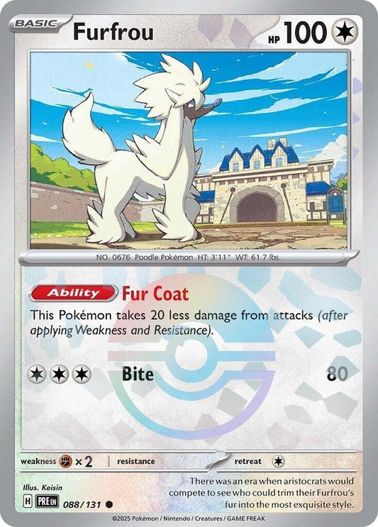 Furfrou (Poke Ball Pattern) - 088/131 - Common