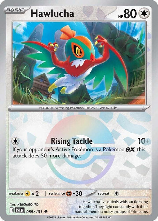 Hawlucha (Poke Ball Pattern) - 089/131 - Uncommon