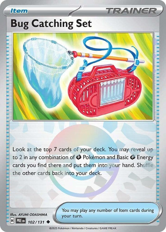 Bug Catching Set (Poke Ball Pattern) - 102/131 - Uncommon