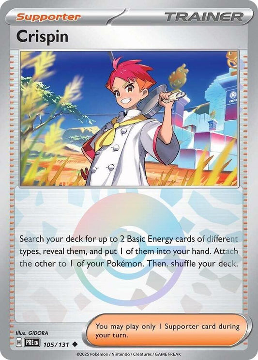 Crispin - 105/131 (Poke Ball Pattern) - Uncommon